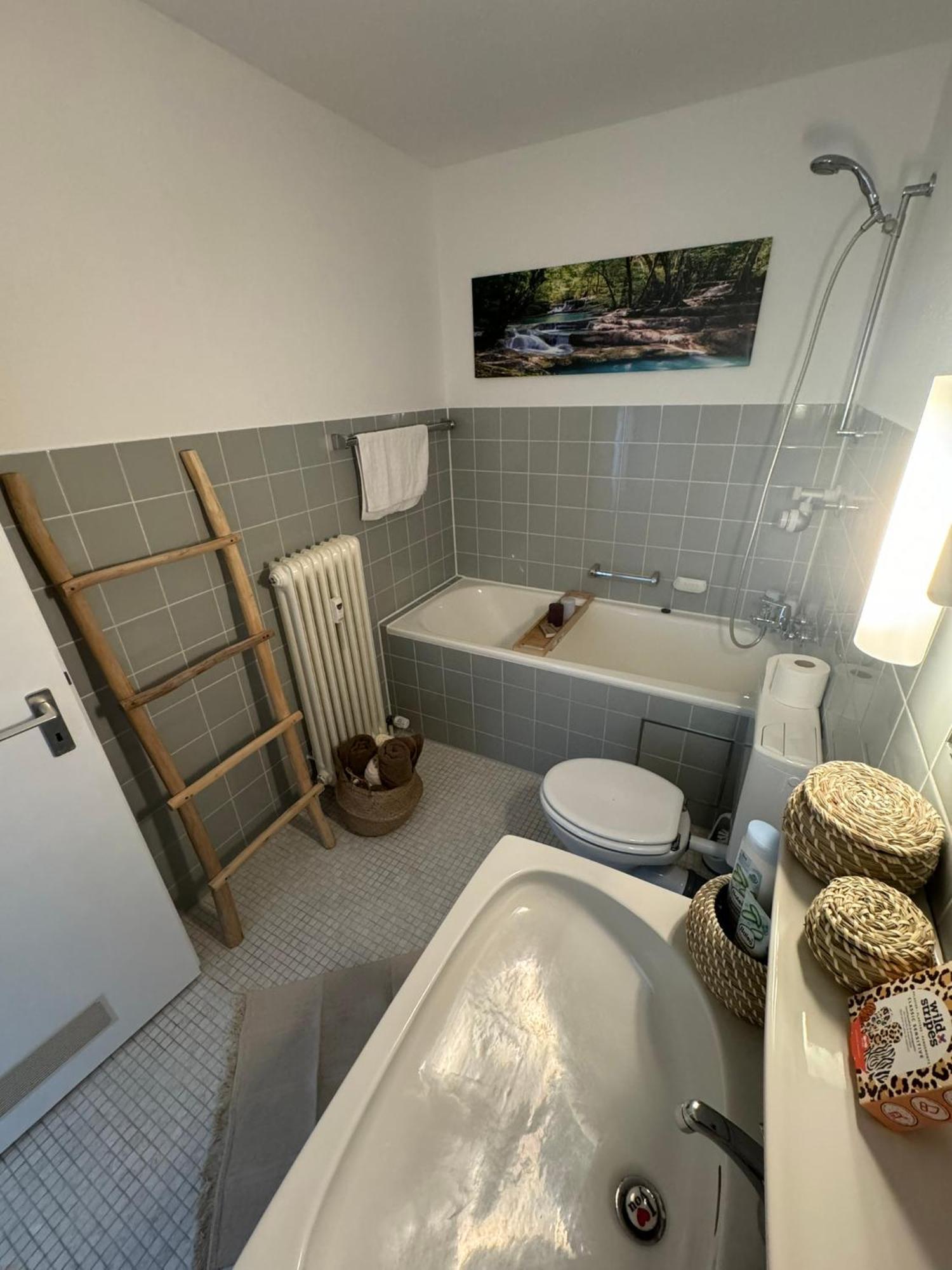1 Zimmer Wohnung Mit Balkon Und Kueche Байройт Екстериор снимка