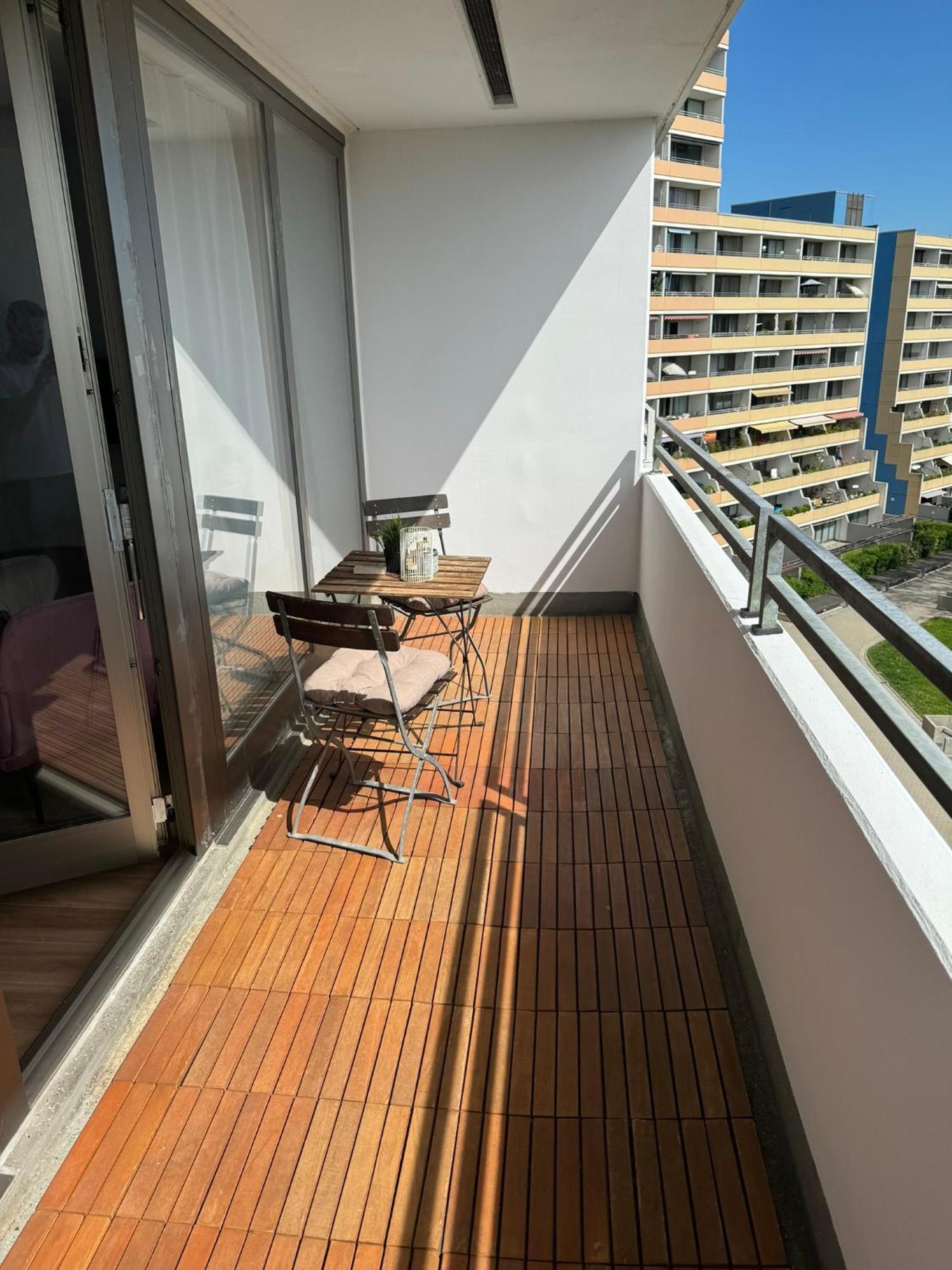 1 Zimmer Wohnung Mit Balkon Und Kueche Байройт Екстериор снимка