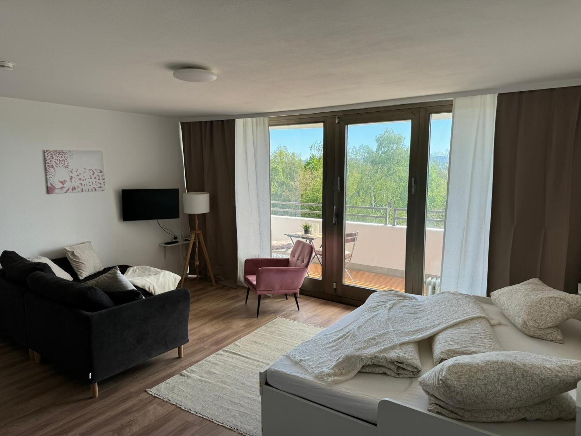 1 Zimmer Wohnung Mit Balkon Und Kueche Байройт Екстериор снимка